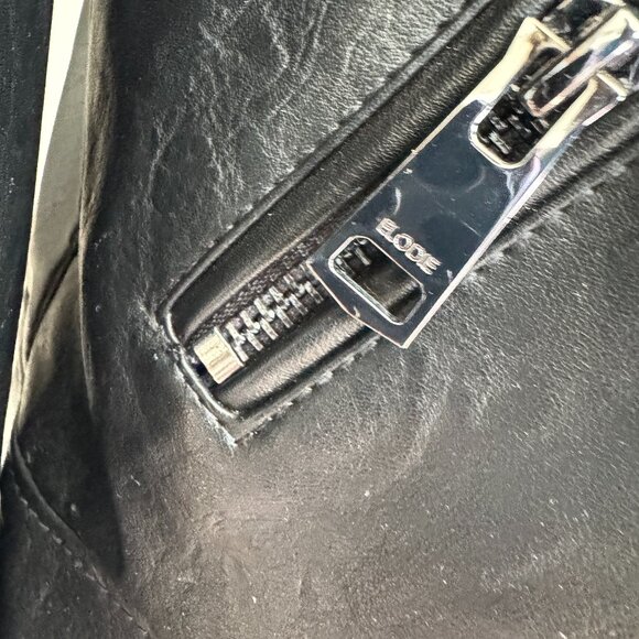 Elodie Faux Leather Biker Jacket - Picture 12 of 12